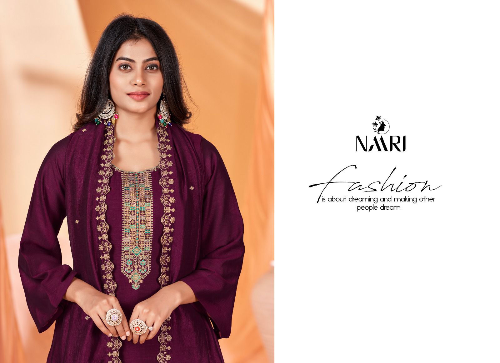 Kesar By Naari Vichitra Silk Designer Salwar Suits Catalog